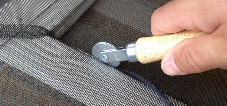 metal screen door repair in Interlaken