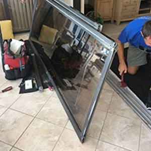 sliding glass door frame repair Interlaken